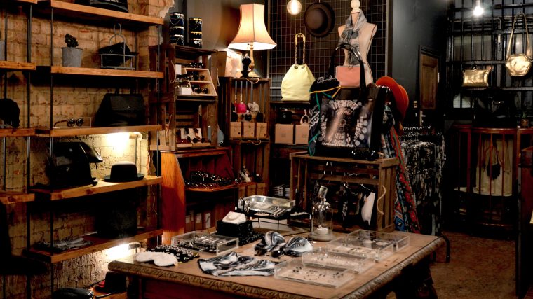 Vintage accessory store